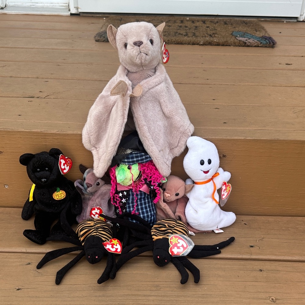 Halloween Beanie Babies